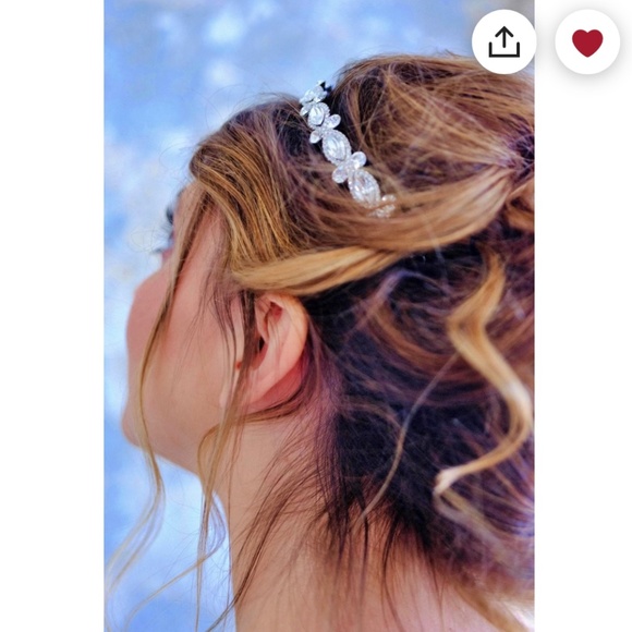 Bridal headband main image 4
